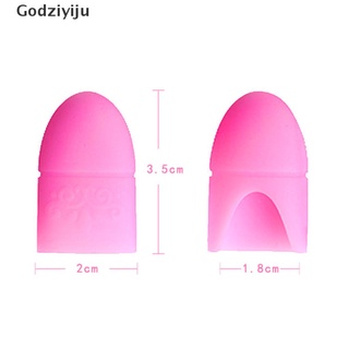 Godziyiju 10 piezas de Gel UV removedor de maquillaje envuelto en cunas de dedo de silicona reutilizables MY