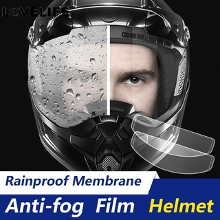[Casco de motocicleta antiniebla y película de lluvia] [película protectora de lente de casco parasol] [película antiniebla General Nano-cubierta para mascotas]