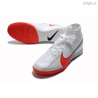 ◐✺Nike Mercurial Superfly 7 Elite MDS IC men's knitting futsal shoes,indoor football shoes, size 39-45 free shipping