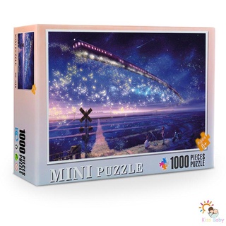 Juego de rompecabezas de papel 1000 piezas/Mini rompecabezas para adultos/juguete educativo