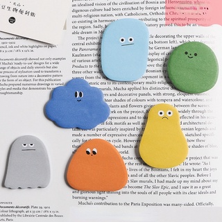 Post-It Notas Jelly Bean Biology Series Creative Cartoon Tearable Message Note N Times