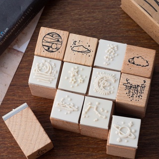 lody 16cs - juego de sellos de goma para manualidades, diseño de tarjetas (5)