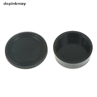dopinkmay - tapa trasera de la lente para nikon f d7100 d5200 d5300 d3200 d3300 dx cl