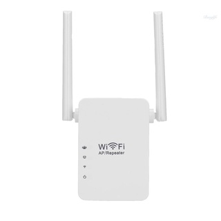 Wr13 Wifi Repetidor inalámbrico Wifi rango extensor 300mbps Repetidor de señal Wifi Repetidor de 2 Antenas enchufe Ue