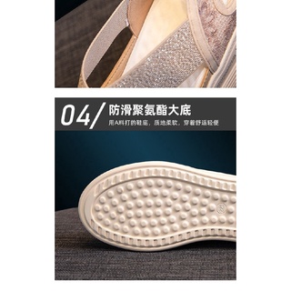 Suela gruesa de malla de moda de las mujeres sandalias Lefu zapatos Kasut perempuan (6)
