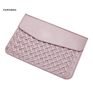 CAR_ Protector Laptop Sleeve Faux Leather Notebook Case Anti-scratch (6)