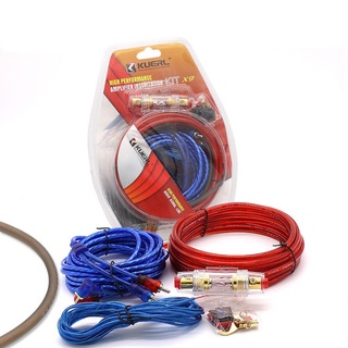 {FCC} 10GA Subwoofer altavoz de cable de Audio del coche amplificador de cableado Kit de cables de instalación {newwavebar.cl}