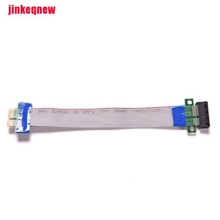 JNCL PCI-E Express 1X Slot Riser Card Adapter Extender Extension Ribbon Flex Cable JNN