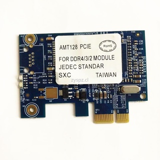 PCI-E 1X DDR2/3/4 Probador De Memoria AMT64/AMT128 Para INTEL X58 X99 P35 x48 p45 g41