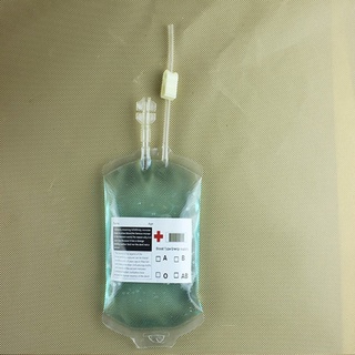 DIY bolsa de sangre reutilizable energía de la sangre bebida bolsa concentrada jugo paquete de energía
