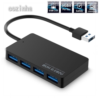 COZINHA Universal Plug and Play De Alta Velocidad 5Gbps Transferencia De Datos Externo USB 3.0 Hub Expansor/Multicolor (1)