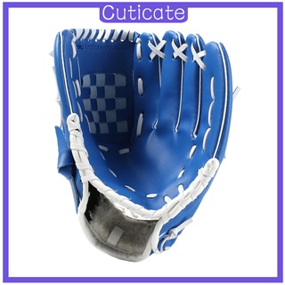 [cuticate] guante lanzador de béisbol guante de softbol captura guantes para adultos y niños 13.77 pulgadas