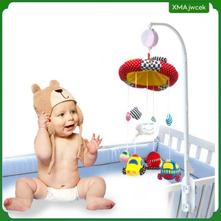 bebé cuna móvil cama campana juguete ropa de cama juguete tf tarjeta usb caja de música rotativa