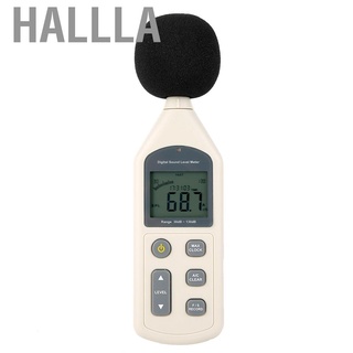 Hallla medidor de nivel de sonido Digital medición de ruido USB probador de presión dispositivo de medición para la comprobación de monitoreo