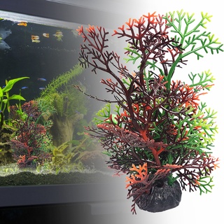 didadia Artificial Water Grass Lifelike Durable Plastic Aquarium Green Plant Decoration for Home
