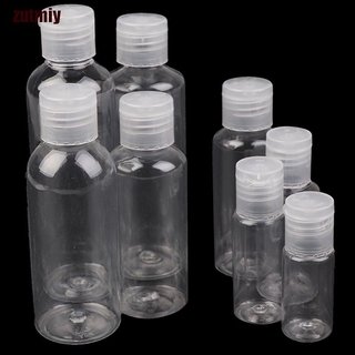 [Zutmiy] 5 botellas de PE 10 ml 20 ml 30 ml 50 ml 60 ml 80 ml 100 ml 120 ml botella gotero de plástico TK (9)