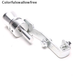 Colorfulswallowfree Car Turbo Muffler Auto Parts Sound Whistle Vehicle Refit Device Exhaust Pipe BELLE