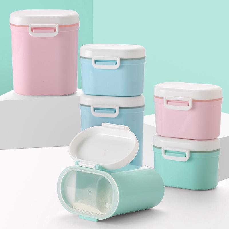 Cod caja de almacenamiento de leche en polvo portátil para bebé contenedor sellado (1)