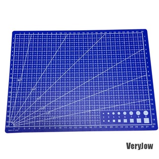 <veryjow> a4 corte nuevo craft mat impreso línea cuadrícula escala placa cuchillo cuero tablero de papel