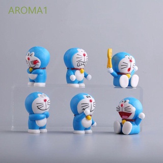 Figuras De acción De aroma1 Anime juguetes muñeco De emoji Miniaturas Sculaturas Modelo coleccionable Modelo De acción