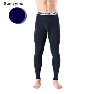 [sxm] ropa interior térmica para hombre inferior larga johns a prueba de tiempo pantalones leggings algodón uyk (4)