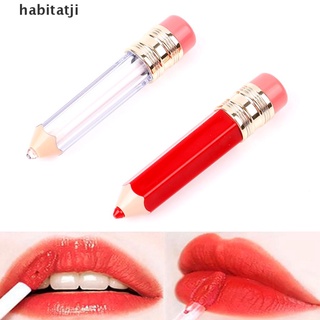 【hab】 5ml Empty Lip Gloss Tube Container Clear Lip Balm Tubes Pencil Shape Lipstick .