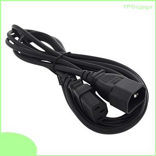 New PVC C14 Male to C13 Female C14-C13-Cable Power Cord 100cm Replacement