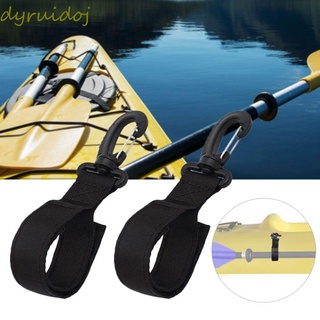 Dyruidoj 2/4pcs Paddleboard negro Kayak Paddle titular Clip barco Paddle guardián deportes acuáticos Durable inflable barco canoa Kayak accesorios/Multicolor