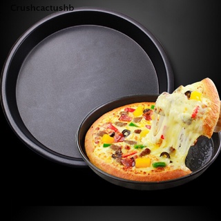 [crushcactushb] nuevo plato redondo profundo sartén de pizza de 8" antiadherente bandeja de pastel para hornear herramienta de cocina venta caliente
