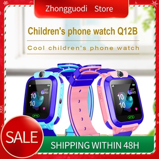 q12b sos llamada de teléfono lbs posicionamiento reloj despertador niños seguridad reloj inteligente pulsera