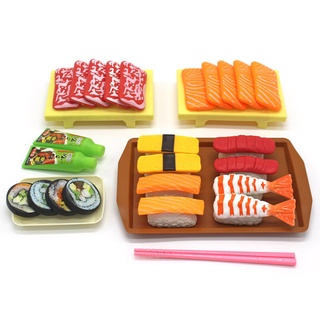 [kaou] simulación sushi comida cocina modelo pretender juego de cocina educación juguete de niños