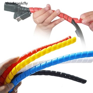 th3cl 1m 10mm/14mm colorido espiral alambre organizador envoltura tubo retardante de llama cable manga martijn