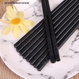 [jfn] 1 par de palillos japoneses antideslizantes de aleación para sushi, regalo chino, conjunto de flores nuevas (1)