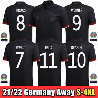 Camiseta De Visitante De Alemania : S-4XL 2021-2022/Fútbol jersi 20/21