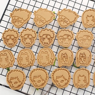 Jiutai Ruowan Anime Naruto - molde para galletas, diseño de dibujos animados