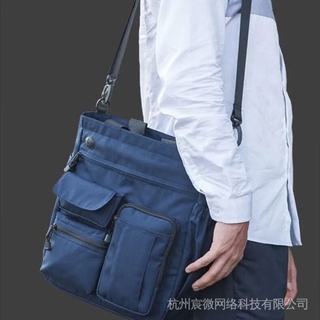 Bolsa de hombro de tela Oxford para hombre, diseño de mensajero, bolsa de viaje (5)