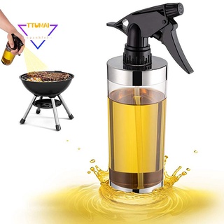pulverizador de aceite de oliva para cocinar - dispensador de aceite de 450 ml spray de botella mister -boquilla de niebla ajustable aceite spritzer