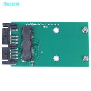 [ffwerder] 1Pc Mini Pcie Pci-E Msata 3X5Cm Ssd To 1.8" Micro Sata Adapter Converter Card