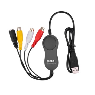 Ezcap159 USB video Audio Capture converter para Win & MAC, convertir vídeo analógico de reproductor de DVD, V8, Hi8, cámara a digital
