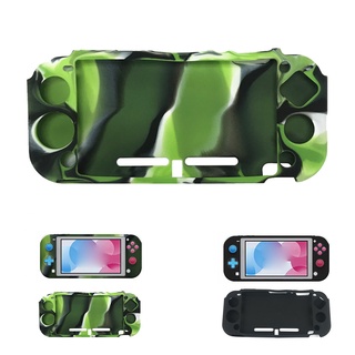 Silicone Protective Case Cover For Switch Lite Console Black White Camouflage_cooo1.pl_zcsmall1.cl