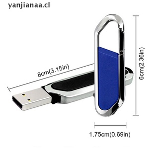 【yanjianaa】 2TB Metal USB 2.0 Flash Drive Memory Stick Pen U Disk Metal Key Thumb PC Laptop CL