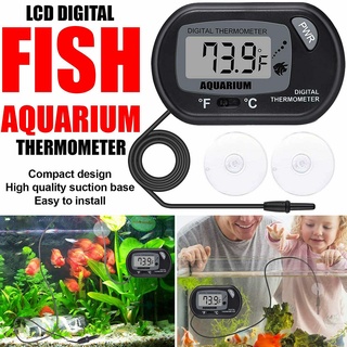 lcd digital termómetro de acuario tanque de peces medidor de temperatura de agua acuario detector de temperatura lovelyhome