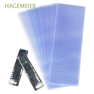 HAGEMEIER TV Accessories Clear Shrink Film For Home Controller Bag Remote Control Cover Remote Control Protective Waterproof TV Remote Air Condition 8*25cm Anti-dust Bag Heat Shrink Film