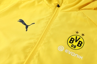 Borussia Dortmund BVB 2021 - 2022 amarillo fútbol cortavientos hombres chamarra de entrenamiento abrigo 2122 (5)