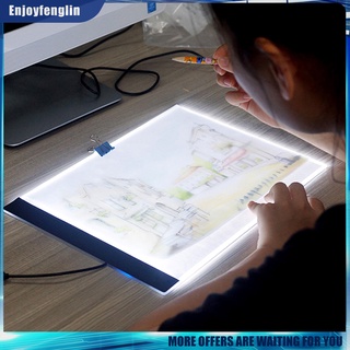(Enjoyfenglin) Tableta de dibujo A4 alimentado por USB, almohadilla gráfica Digital, pintura, tablero de escritura (4)