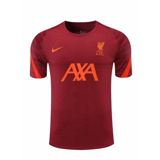 Jersey/camiseta de fútbol 2020-22 Liverpool entrenamiento hombre rojo fans