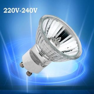 Bombillas halógenas regulables reemplazan GU10 25/35/50W 220-240V Reflector de luz foco de iluminación de ahorro de energía foco