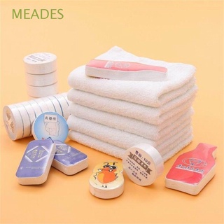 MEADES Reusable Compressed Reusable Travel Magic Towels Washcloths Towel Disposable Travel Clean Bath Face/Multicolor