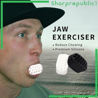 [shpre1] ejercitador de mandíbula, herramienta de ejercicio de línea para reductor facial de doble barbilla, moldeador de elevación facial