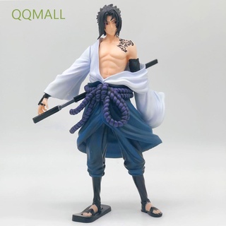 Qqmall modelo de juguete Sasuke Uchiha 25cm Naruto figura Naruto Shippuden coleccionable PVC Anime figura decoración para figuras de acción